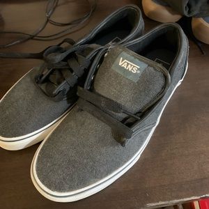 Vans grey low padded tongue
